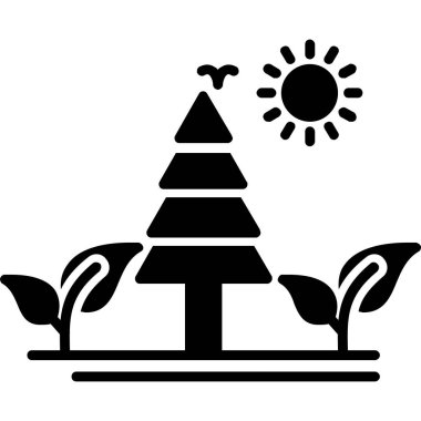 bitki bahçesi simgesi