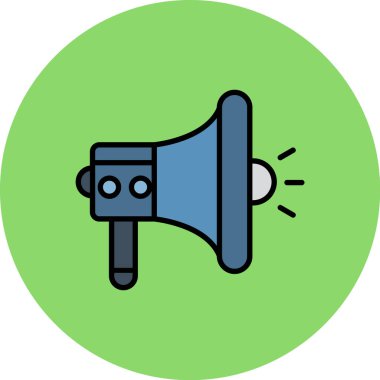 hoparlör vektör illüstrasyonu