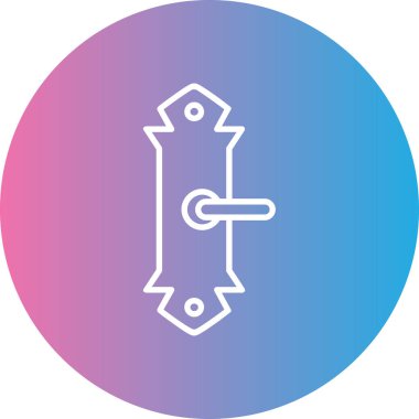 Anahtar. Web simgesi basit illüstrasyon