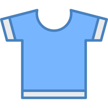 Gömlek. Web simgesi vektör illüstrasyonu