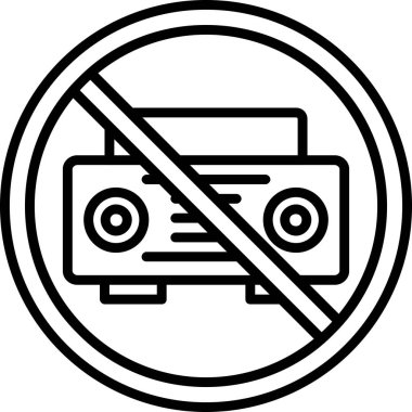 Kamerayı durdur. Web simgesi basit tasarım