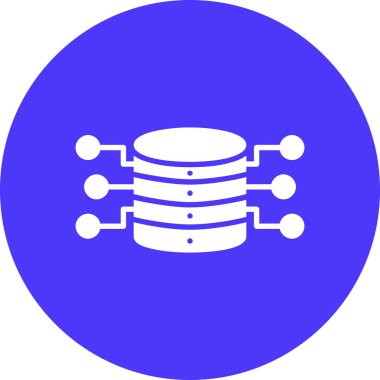 veritabanı simgesi, vektör resimleme