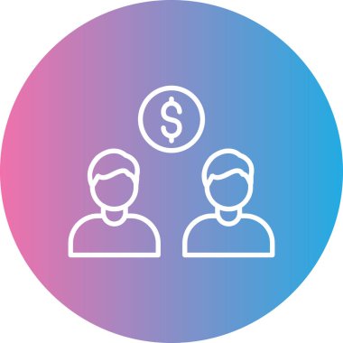 Seo simgesinin vektör illüstrasyonu