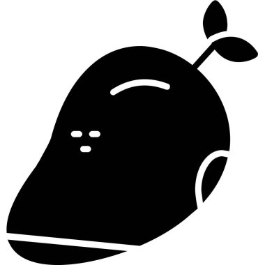 Elma meyvesi saglikli simgesi