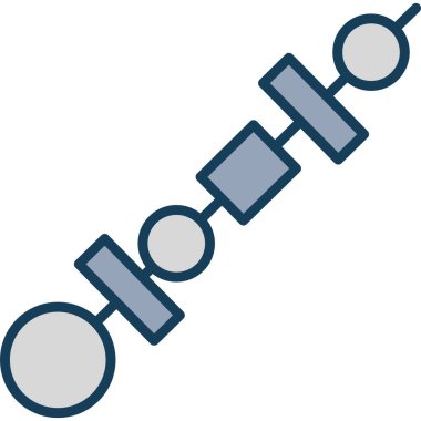 uydu simgesi vektör illüstrasyonu