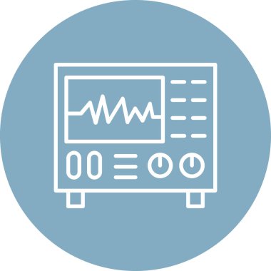 Veri analizi. Web simgesi basit illüstrasyon