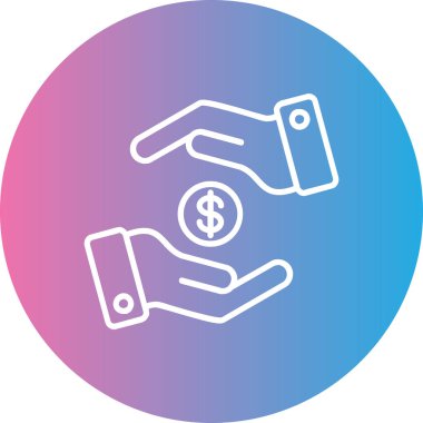 dolar simgesivektör illüstrasyon