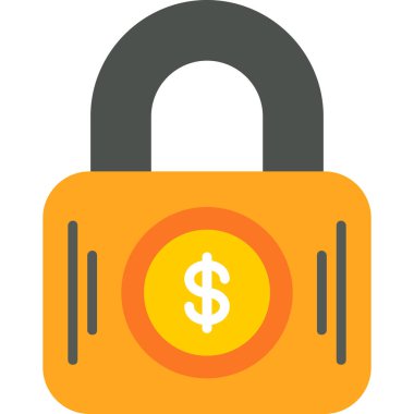 Para dolar simgesini ana hatlarıyla kilitle