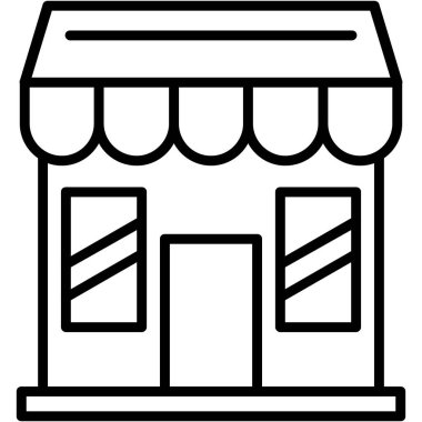 dükkan vektör simgesi