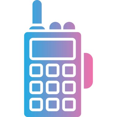 vektör mobil telefon simgesi illüstrasyonu