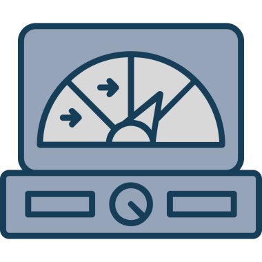 ok simgesi vektör illüstrasyon tasarımı ile bilgisayar monitörü