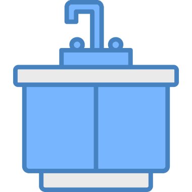 Gaz. Web simgesi basit illüstrasyon