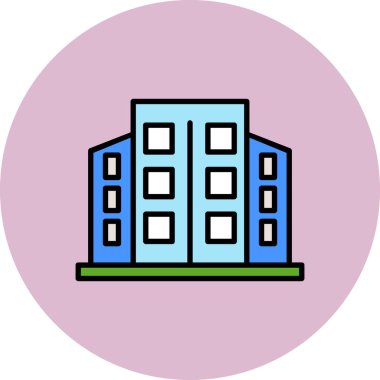 Yapı simgesinin vektör illüstrasyonu