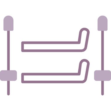 bank ikonu vektör illüstrasyonu