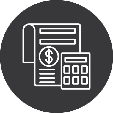 vektör para simgesi illüstrasyonu