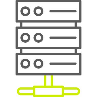 Ağ web simge vektör çizim