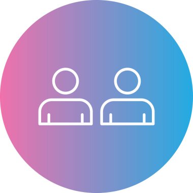 Kullanıcı işaret simgesinin vektör illüstrasyonu