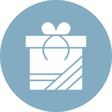 hediye simgesi vektör illüstrasyonu