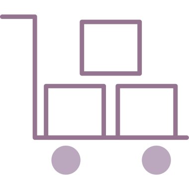 Araç simgesi, vektör illüstrasyonu