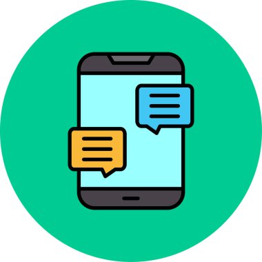 Cep telefonu. Basit simge