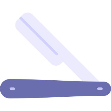 Bıçak. Web simgesi basit illüstrasyon