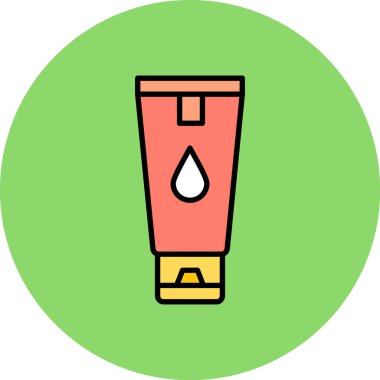 Bir bardak suyun vektör çizimi