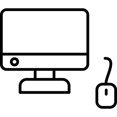 bilgisayar fare simgesi, vektör illüstrasyonu