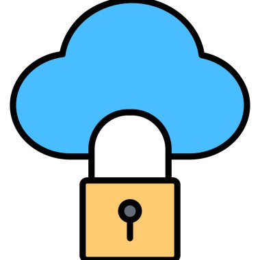 veri bulut hesaplama simgesi - özet biçimi