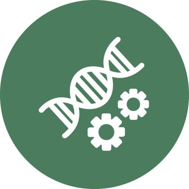 DNA simgesi vektör illüstrasyonu