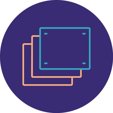 Seo simgesinin vektör illüstrasyonu