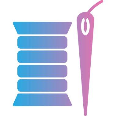 Pembe ve beyaz rengin mavi arkaplanının vektör çizimi