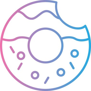 yiyecek ikonu vektör illüstrasyonu