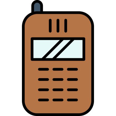 telefon simgesi modern vektör illüstrasyonu