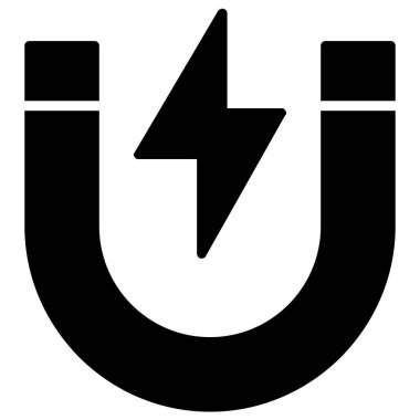 elektrik voltaj simgesi ana hatlar biçiminde