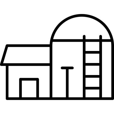 Bina simgesini, anahat stili