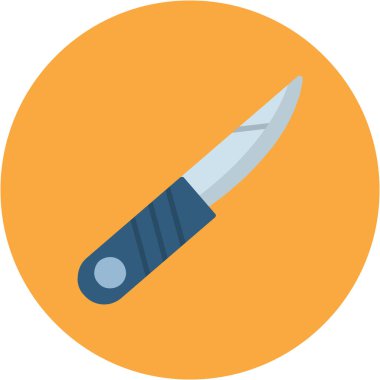 bıçak simgesi vektör illüstrasyonu