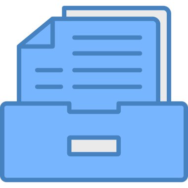 dosya dosya simgesi, vektör illüstrasyon tasarımı