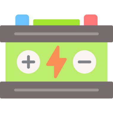 enerji ikonu vektör illüstrasyonu