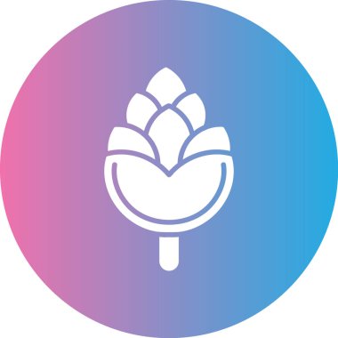 Bir çiftlik simgesinin vektör illüstrasyonu