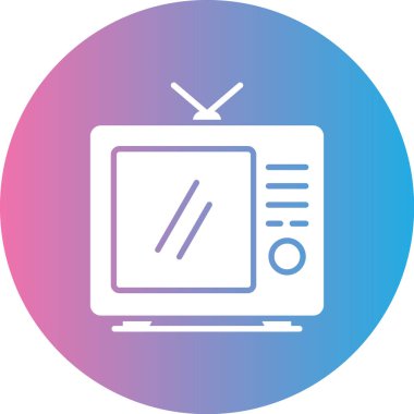 bilgisayar izleme simgesi, vektör illüstrasyonu