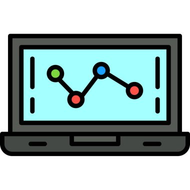 grafik simgesi, vektör illüstrasyonu