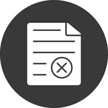 Kontrol listesi simgesinin vektör illüstrasyonu