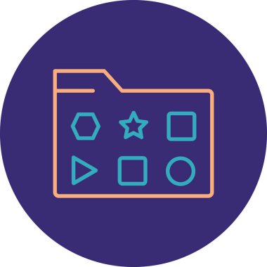 seo modern simgesinin vektör illüstrasyonu