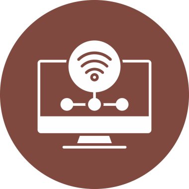 wifi simgesi vektör illüstrasyonu