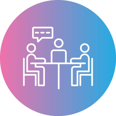 İş ve finans simgesinin vektör illüstrasyonu