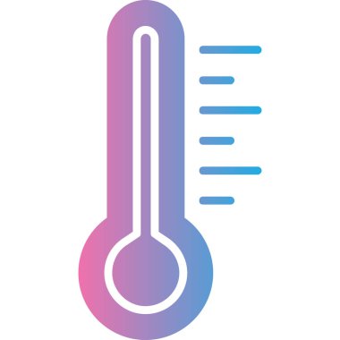 temperature modern icon, vector illustration