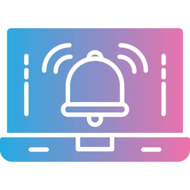 Kablosuz. Web simgesi basit illüstrasyon