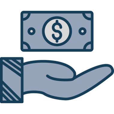 para simgesi vektör illüstrasyonu