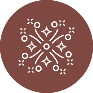 Bir noel simgesinin vektör illüstrasyonu