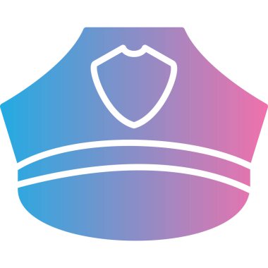 Modern ve modern bir miğferin vektör çizimi